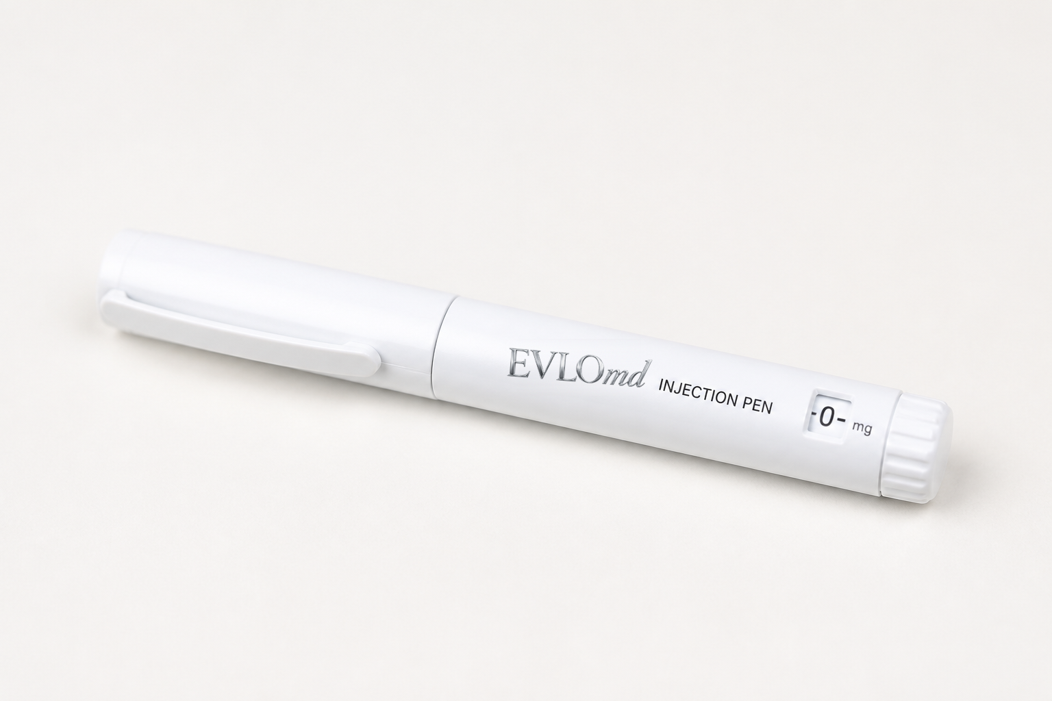 EVLOmd pre-filled multidose injection pen.